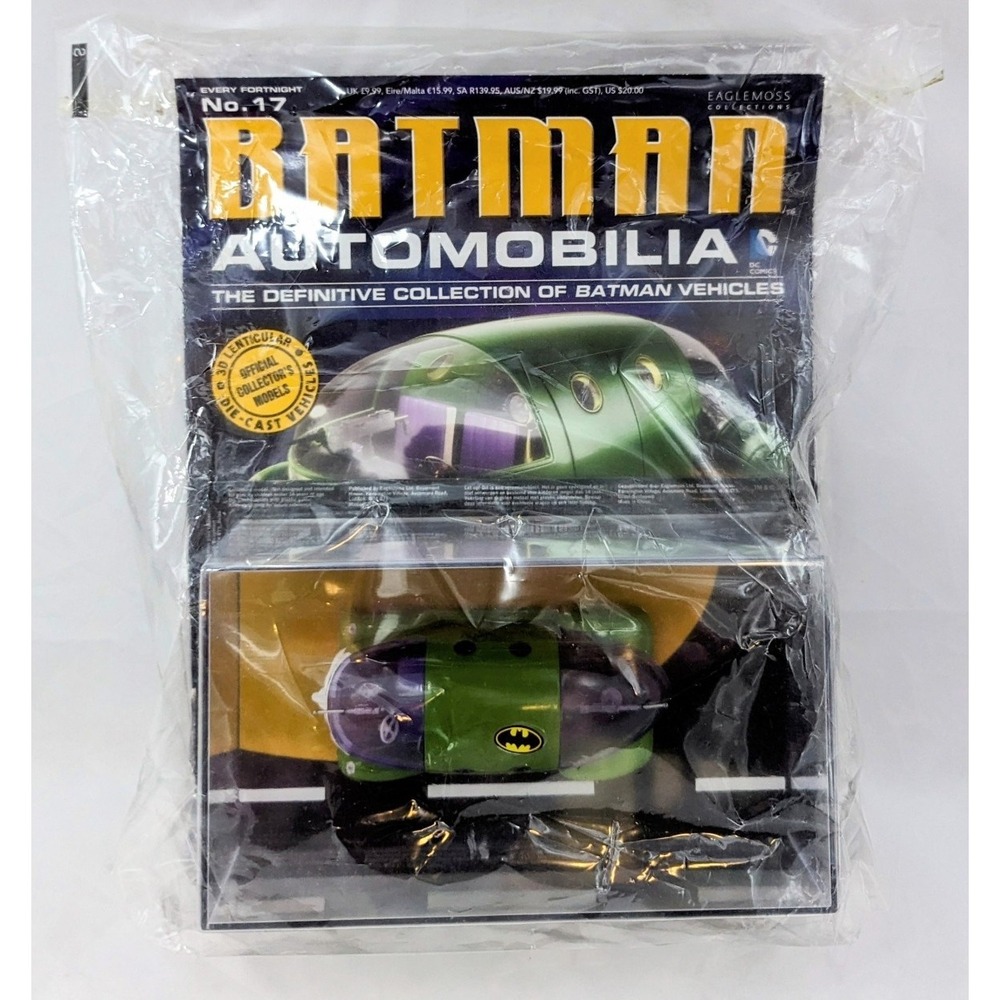 Eaglemoss Automobilia DC Comics Batman #37 Jokermobile & Magazine No. 17